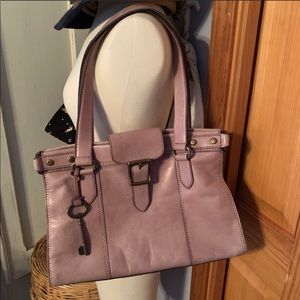 Lilac Fossil Bag
